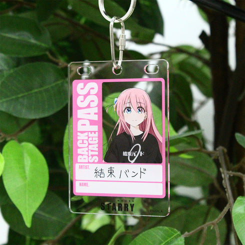 『ぼっち・ざ・ろっく!』後藤ひとり バックステージパス風アクリルキーホルダー