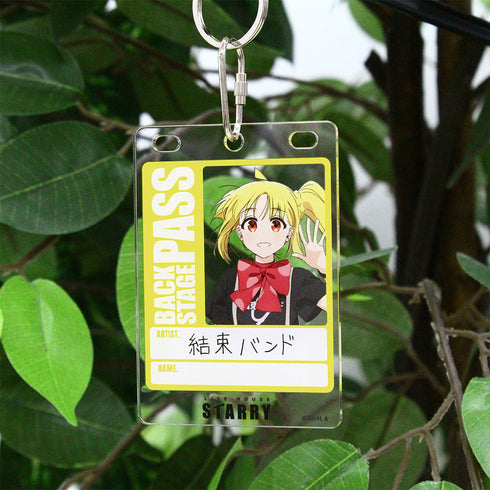 『ぼっち・ざ・ろっく!』伊地知虹夏 バックステージパス風アクリルキーホルダー