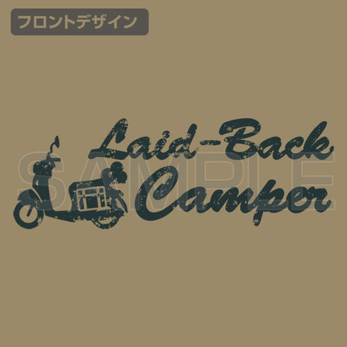 『ゆるキャン△ SEASON3』シルエットバイク志摩リン ワークシャツ グレー L