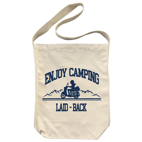 『ゆるキャン△ SEASON3』ゆるキャン△ SEASON3 シルエットバイク志摩リン ショルダートート ナチュラル