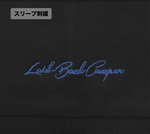 『ゆるキャン△ SEASON3』バイク志摩リン ワンポイント刺繍ポロシャツ ブラック L