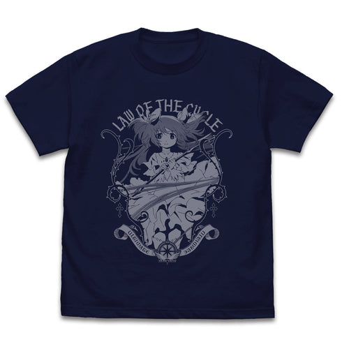 『魔法少女まどか☆マギカ 新編 叛逆の物語』アルティメットまどか Tシャツ ネイビー L