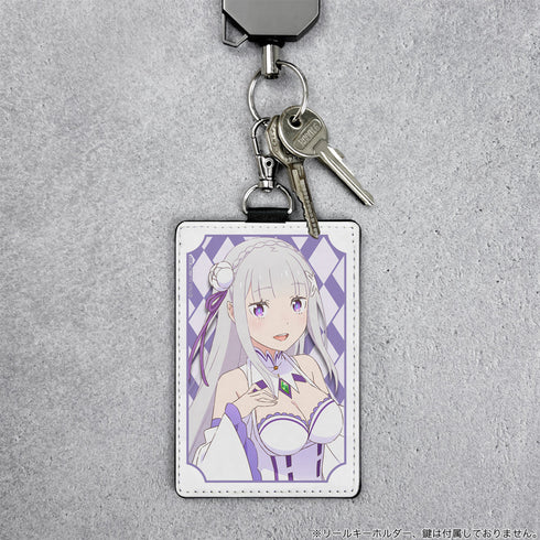 『Re:ゼロから始める異世界生活』エミリア パスケース(ナスカン付き)