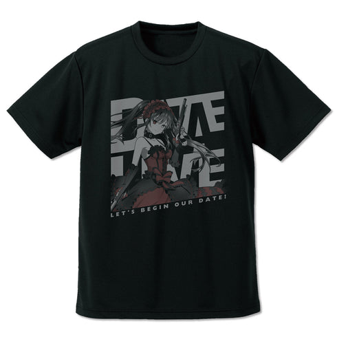 『デート・ア・ライブV』時崎狂三 ドライTシャツ ブラック S
