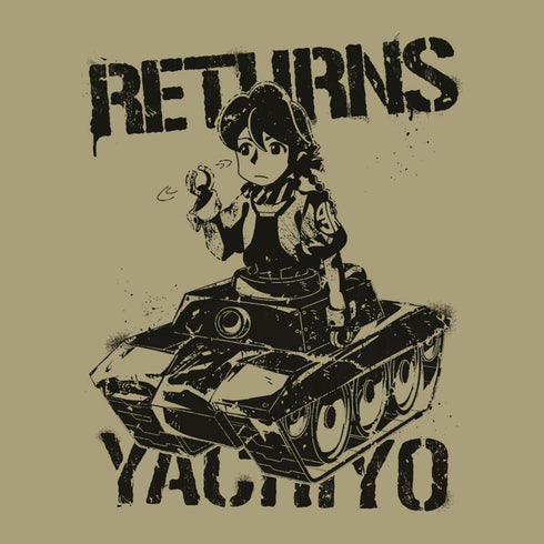 『アポカリプスホテル』帰還したヤチヨ Tシャツ サンドカーキ S