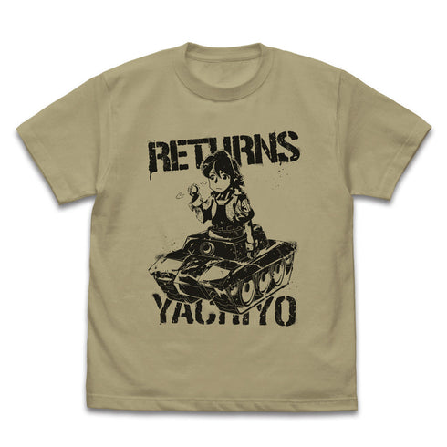 『アポカリプスホテル』帰還したヤチヨ Tシャツ サンドカーキ L