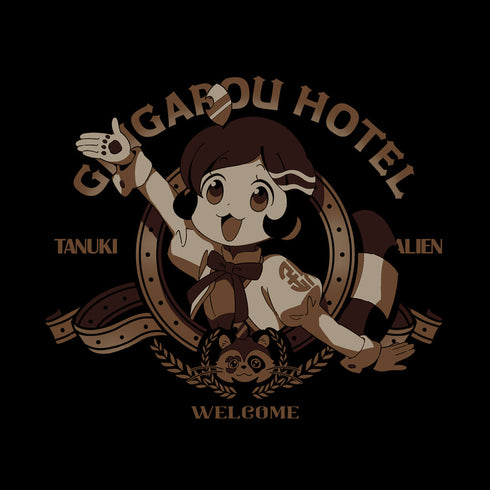 『アポカリプスホテル』ポン子 Tシャツ ブラック XL