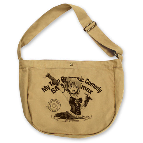 『やはり俺の青春ラブコメはまちがっている。完』由比ヶ浜結衣 ニュースペーパーバッグ サンドカーキ