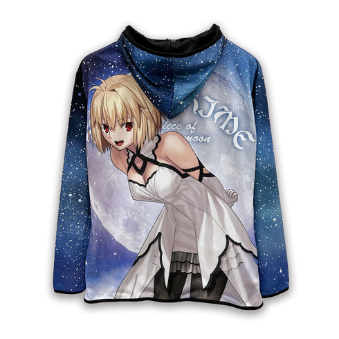 『月姫 -A piece of blue glass moon-』アルクェイド・ブリュンスタッド フルグラフィックドライパーカー XL
