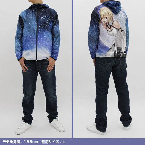 『月姫 -A piece of blue glass moon-』アルクェイド・ブリュンスタッド フルグラフィックドライパーカー XL