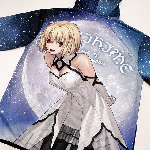 『月姫 -A piece of blue glass moon-』アルクェイド・ブリュンスタッド フルグラフィックドライパーカー XXL