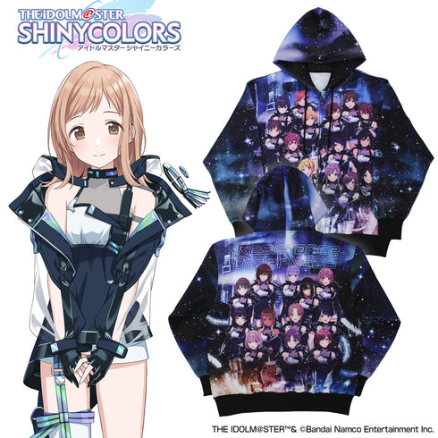『アイドルマスター シャイニーカラーズ』レジスタンスオーダー・ネオス フルグラフィックジップパーカー L