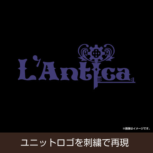 『アイドルマスター シャイニーカラーズ』283プロ アンティーカ 刺繍ローキャップ ブラック