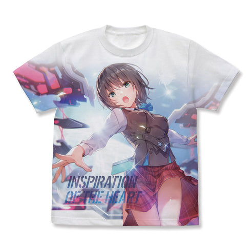 『ヘブンバーンズレッド』蒼井えりか ココロ・Inspire フルグラフィックTシャツ ホワイト M