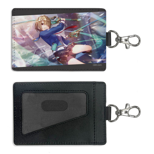 『ヘブンバーンズレッド』茅森月歌 閃光のサーキットバースト パスケース(ナスカン付き)