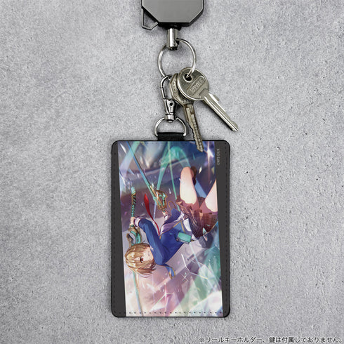 『ヘブンバーンズレッド』茅森月歌 閃光のサーキットバースト パスケース(ナスカン付き)