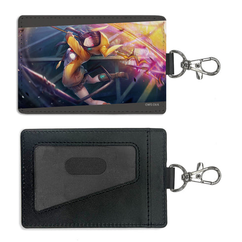 『ヘブンバーンズレッド』朝倉可憐 紅蓮月華のKillrazor パスケース(ナスカン付き)