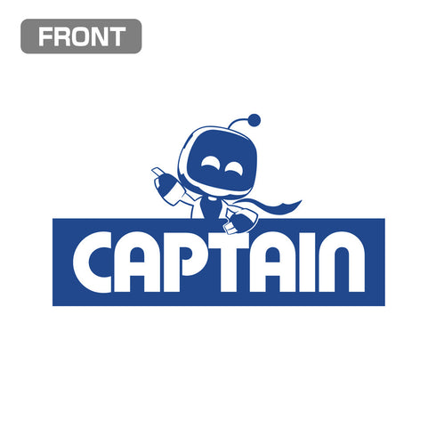 『ASTRO BOT』袖リブロングスリーブTシャツ ホワイト XL