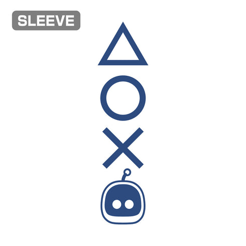 『ASTRO BOT』袖リブロングスリーブTシャツ ホワイト XL