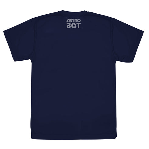 『ASTRO BOT』アストロ シェイプス ドライTシャツ ネイビー M