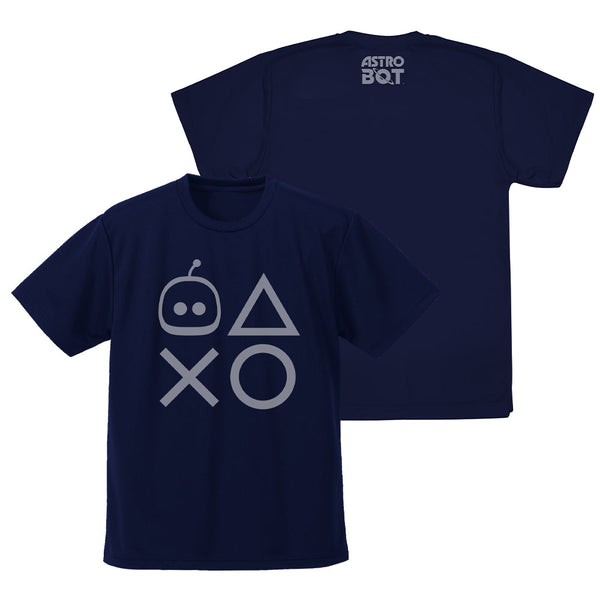 『ASTRO BOT』アストロ シェイプス ドライTシャツ ネイビー XL
