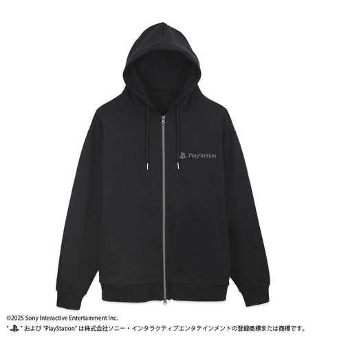 『プレイステーション』ジップパーカー for PlayStation Family Mark ブラック XXL