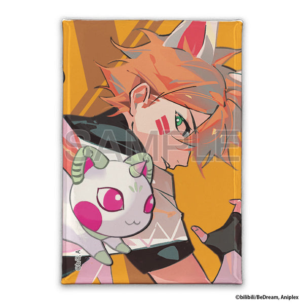 『TO BE HERO X』リトルジョニー&ビッグジョニー スクエア缶バッジ