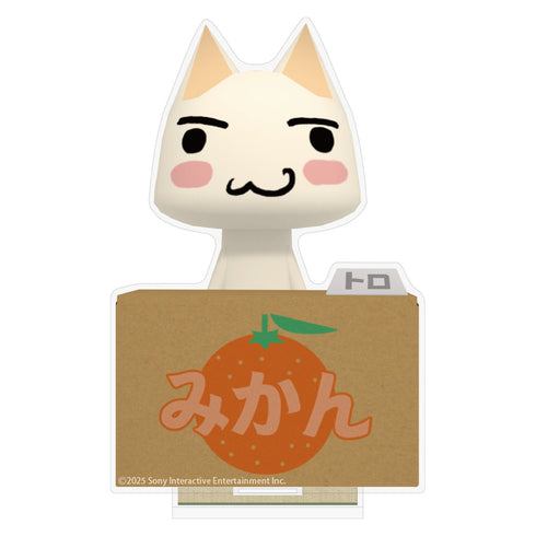 『どこでもいっしょ』トロとミカン箱 アクリルスタンド