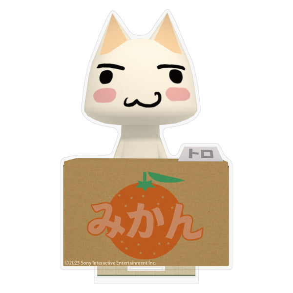 『どこでもいっしょ』トロとミカン箱 アクリルスタンド