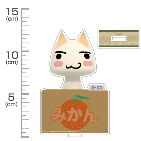 『どこでもいっしょ』トロとミカン箱 アクリルスタンド
