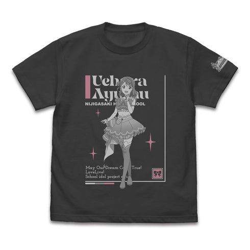 『ラブライブ!虹ヶ咲学園スクールアイドル同好会』上原歩夢 Tシャツ DREAM LIVE!! Ver. スミ XL