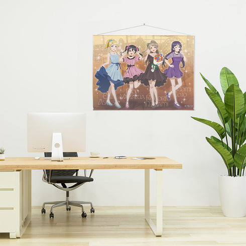 『ラブライブ!』描き下ろし ことり&絵里&希&にこ 100cmタペストリー パーティードレス2025Ver.