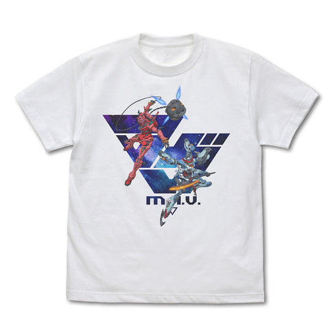 『機動戦士Gundam GQuuuuuuX』「マヴ」 フルカラーTシャツ ホワイト M