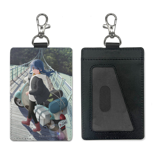 『ゆるキャン△ SEASON3』志摩リンとバイク パスケース(ナスカン付き)