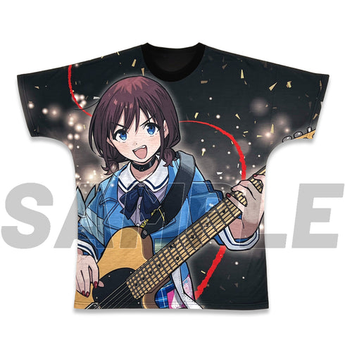 『ガールズバンドクライ』描き下ろし 井芹仁菜 フルグラフィックシームレスTシャツ 運命の華Ver. L