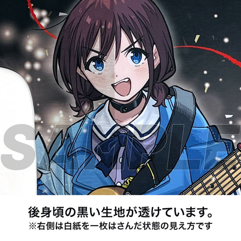 『ガールズバンドクライ』描き下ろし 井芹仁菜 フルグラフィックシームレスTシャツ 運命の華Ver. XL