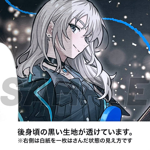 『ガールズバンドクライ』描き下ろし 河原木桃香 フルグラフィックシームレスTシャツ 運命の華Ver. S