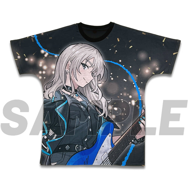 『ガールズバンドクライ』描き下ろし 河原木桃香 フルグラフィックシームレスTシャツ 運命の華Ver. XL