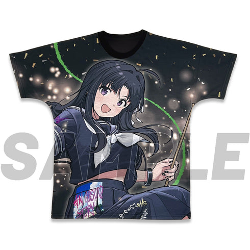『ガールズバンドクライ』描き下ろし 安和すばる フルグラフィックシームレスTシャツ 運命の華Ver. S
