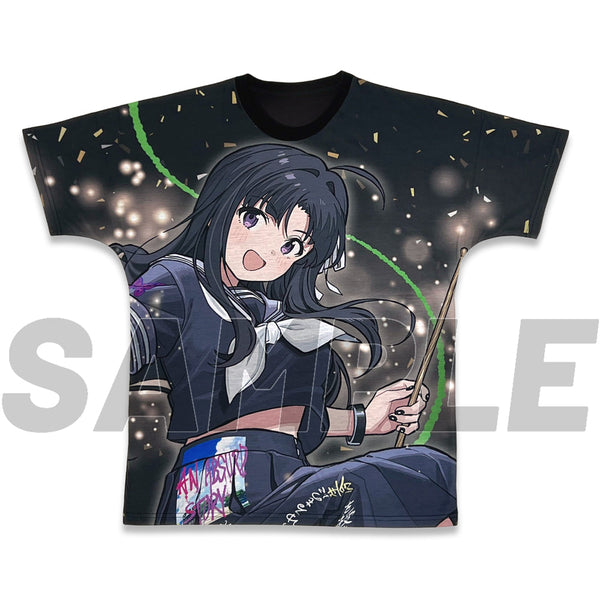 『ガールズバンドクライ』描き下ろし 安和すばる フルグラフィックシームレスTシャツ 運命の華Ver. L