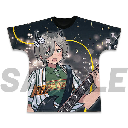 『ガールズバンドクライ』描き下ろし ルパ フルグラフィックシームレスTシャツ 運命の華Ver. XL