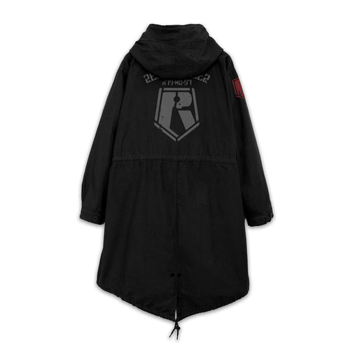 『装甲騎兵ボトムズ』レッドショルダーエンブレム M-51ジャケット ブラック XL