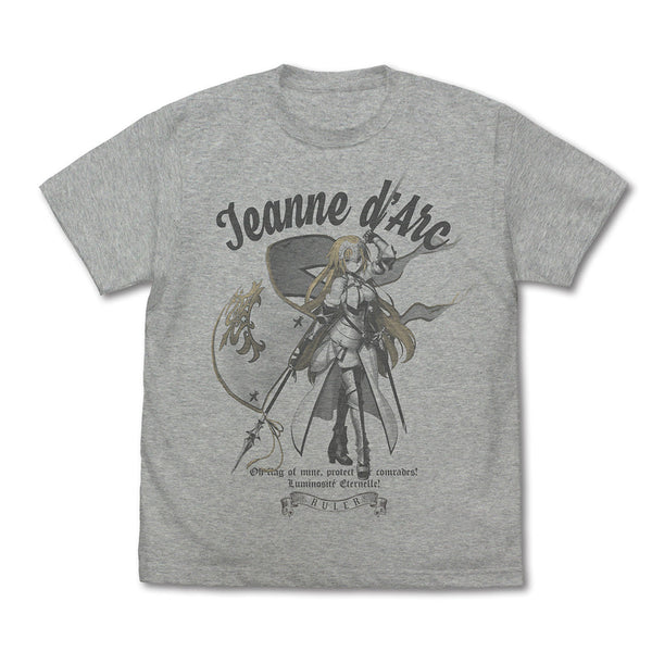 『Fate/Grand Order』ルーラー/ジャンヌ・ダルク Tシャツ ミックスグレー S