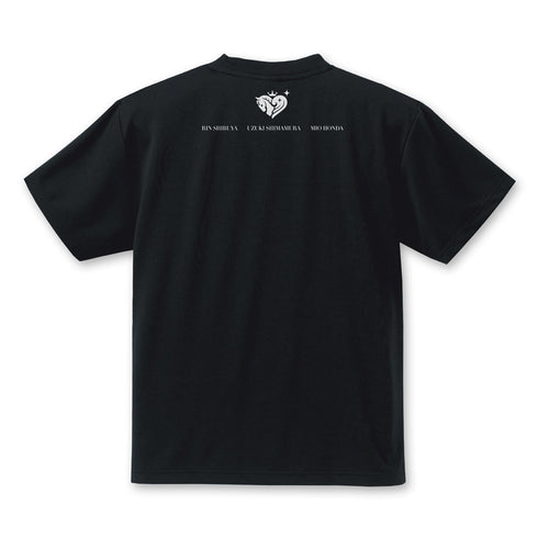 『アイドルマスター シンデレラガールズ』new generations ロゴ ドライTシャツ ブラック M