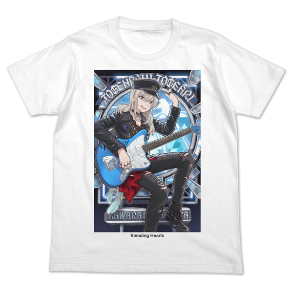 『ガールズバンドクライ』描き下ろし 河原木桃香 フルカラーTシャツ 爆ぜて咲くVer. ホワイト L