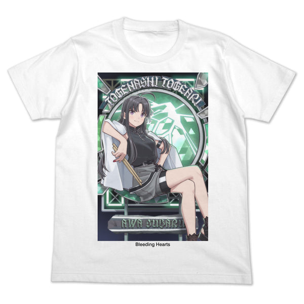 『ガールズバンドクライ』描き下ろし 安和すばる フルカラーTシャツ 爆ぜて咲くVer. ホワイト S