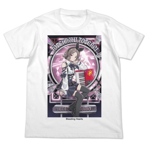 『ガールズバンドクライ』描き下ろし 海老塚智 フルカラーTシャツ 爆ぜて咲くVer. ホワイト L