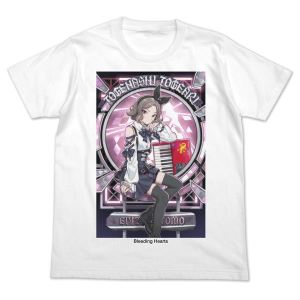 『ガールズバンドクライ』描き下ろし 海老塚智 フルカラーTシャツ 爆ぜて咲くVer. ホワイト L