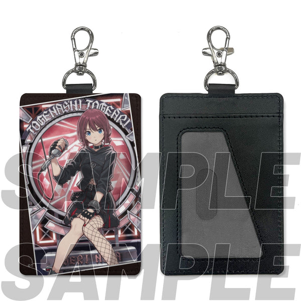 『ガールズバンドクライ』描き下ろし 井芹仁菜 パスケース(ナスカン付き) 爆ぜて咲くVer.