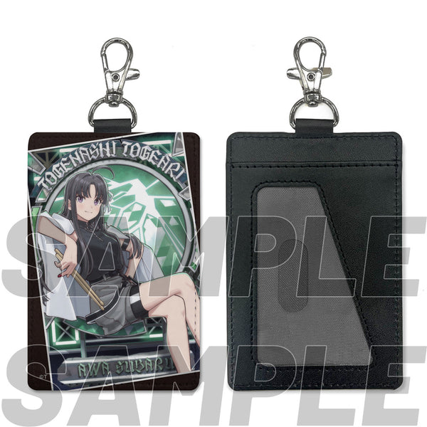 『ガールズバンドクライ』描き下ろし 安和すばる パスケース(ナスカン付き) 爆ぜて咲くVer.